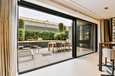 Glass Patio Door