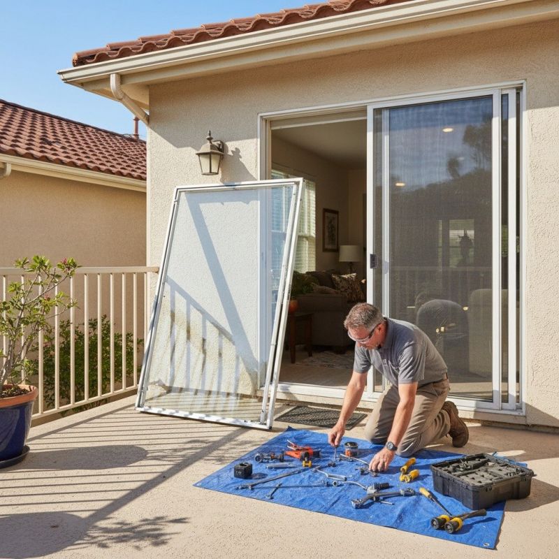 Sliding Glass Door Repair in Alpharetta, GA