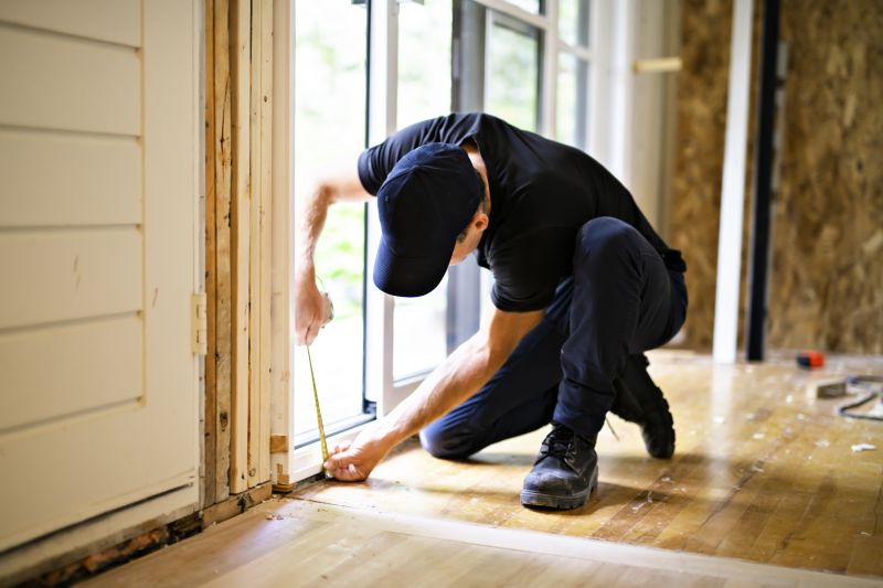 Wood Sliding Door Installation in Overland Park, KS